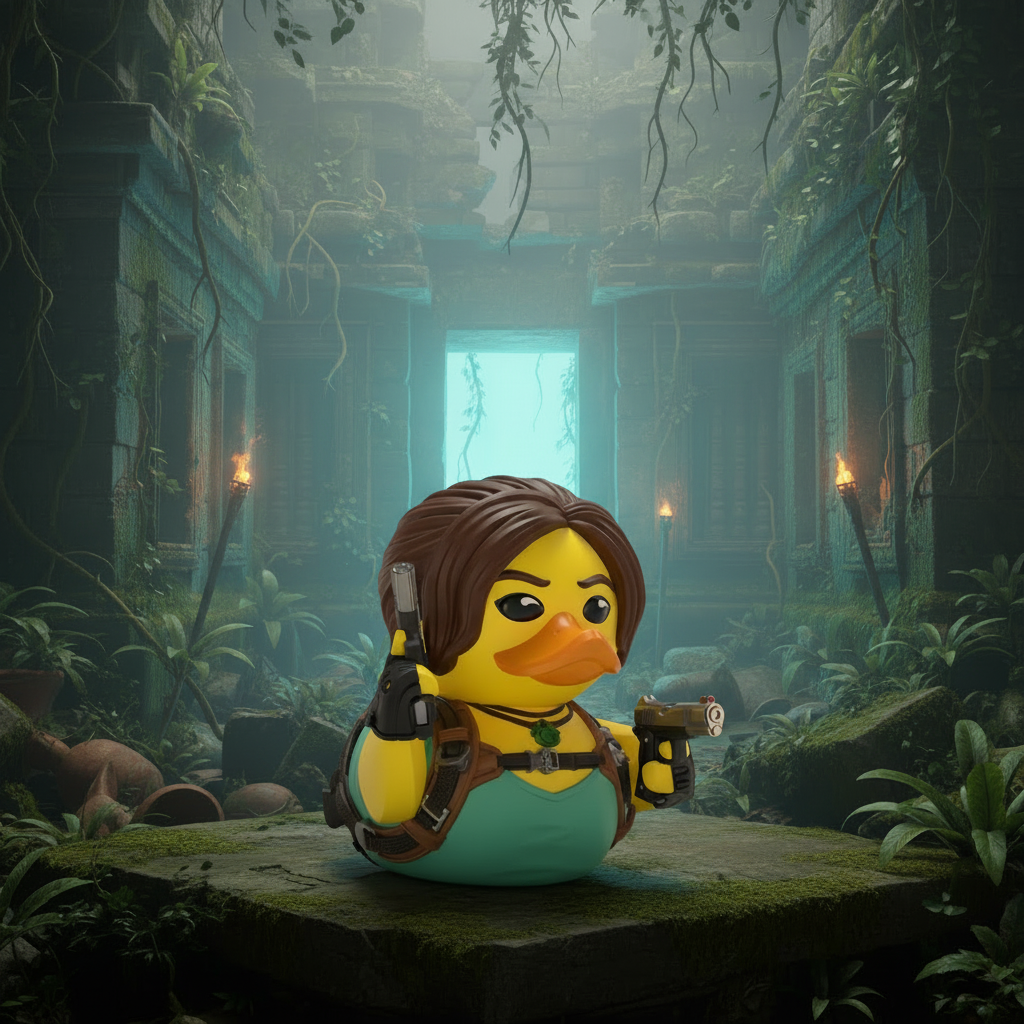 Tomb Raider Duck: Lara Croft 30th Anniversary TUBBZ (Collector's Edition)