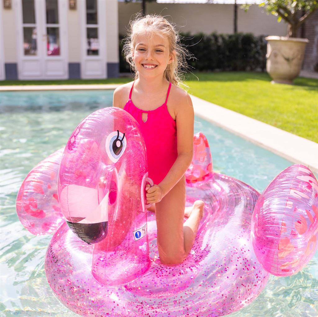 Flamant Rose Gonflable XXL