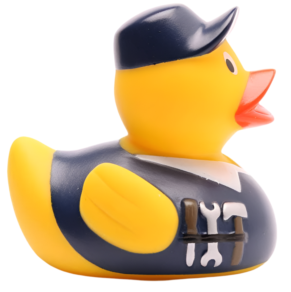 Blaue Tinker Duck