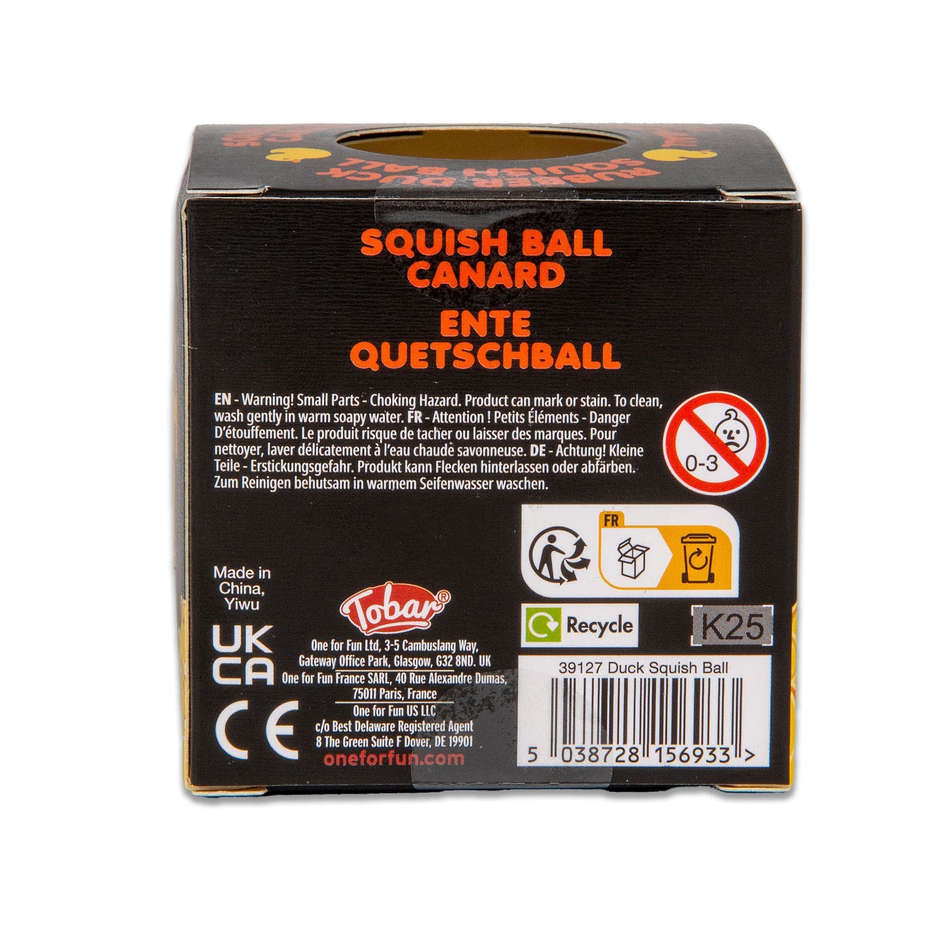 SCRUNCHEMS DUCK SQUISH BALL
