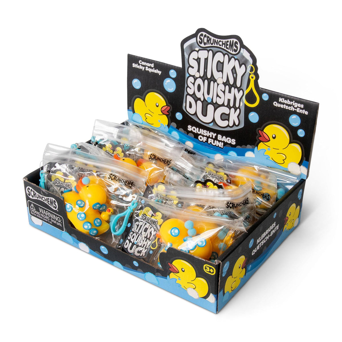 SCRUNCHEMS STICKY SQUISHY DUCK