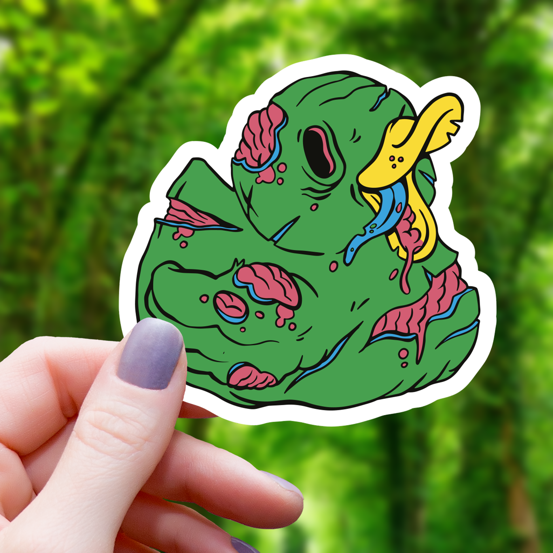Zombie-Ente Sticker