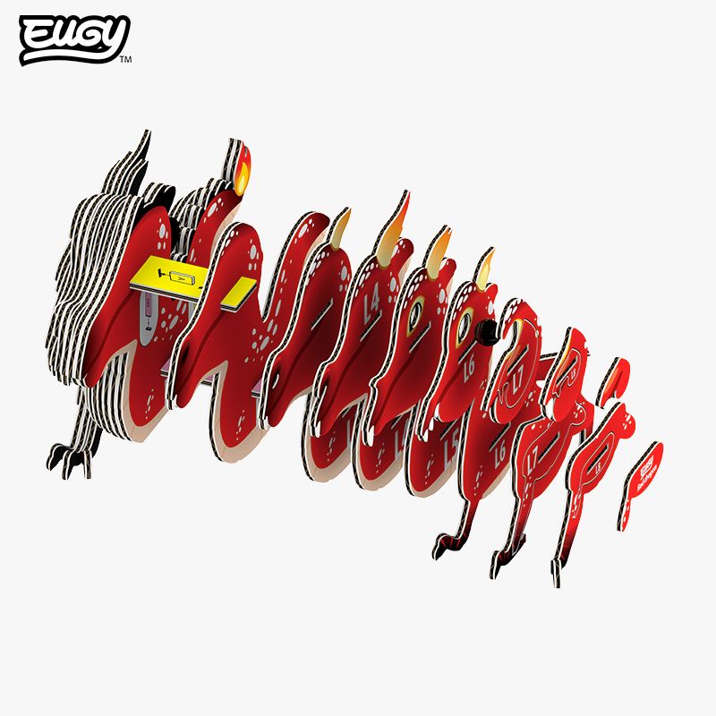 EUGY 3D - Dragon Rouge