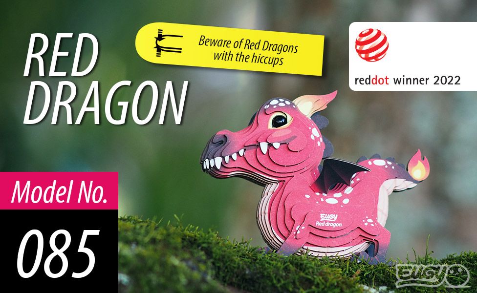 EUGY 3D - Dragon Rouge