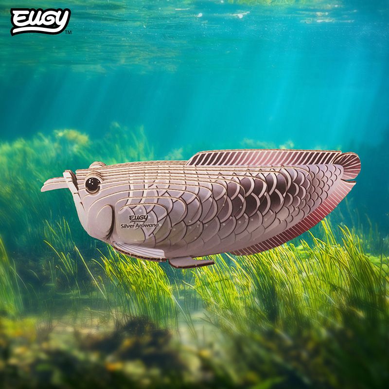 EUGY 3D - Arowana Argenté