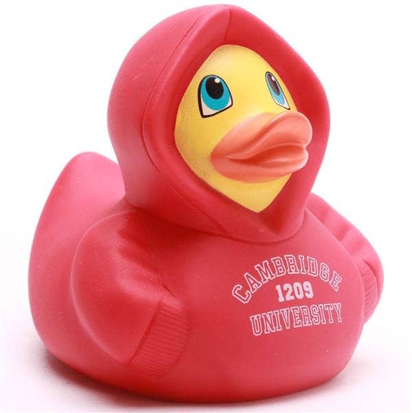 Duck Hoodie Cambridge University - Rot