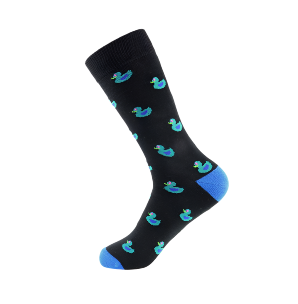 Chaussettes Canards Bleus