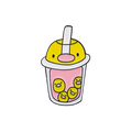 Bubble Tea Ente Button