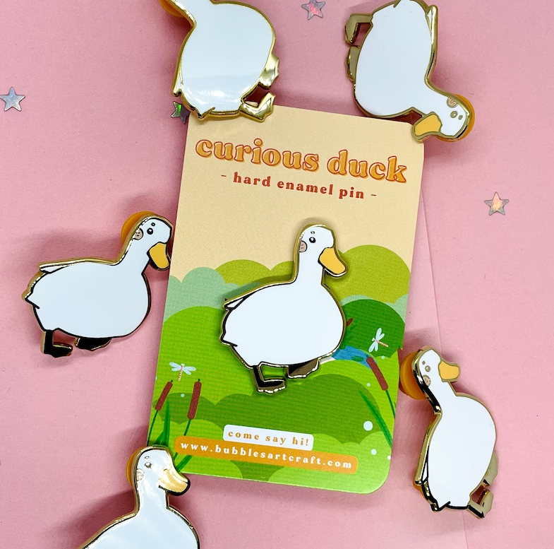 pins-canard-curieux-bubblesartcraft