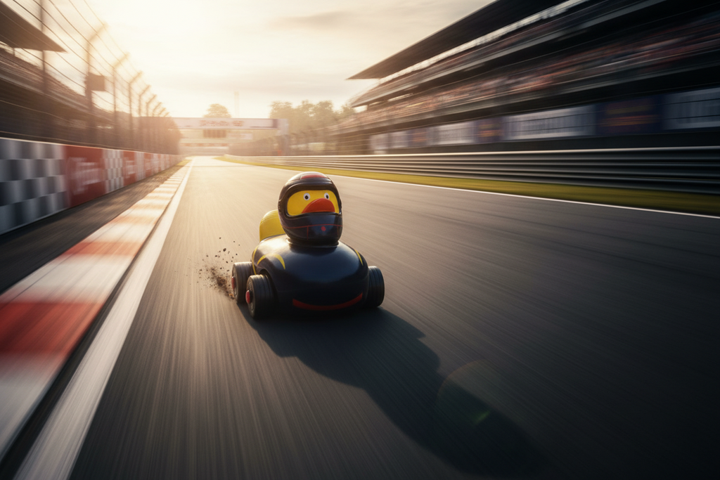 Canard Formule 1 - Bleu Marine