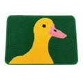 Tapis de bain Canard vert
