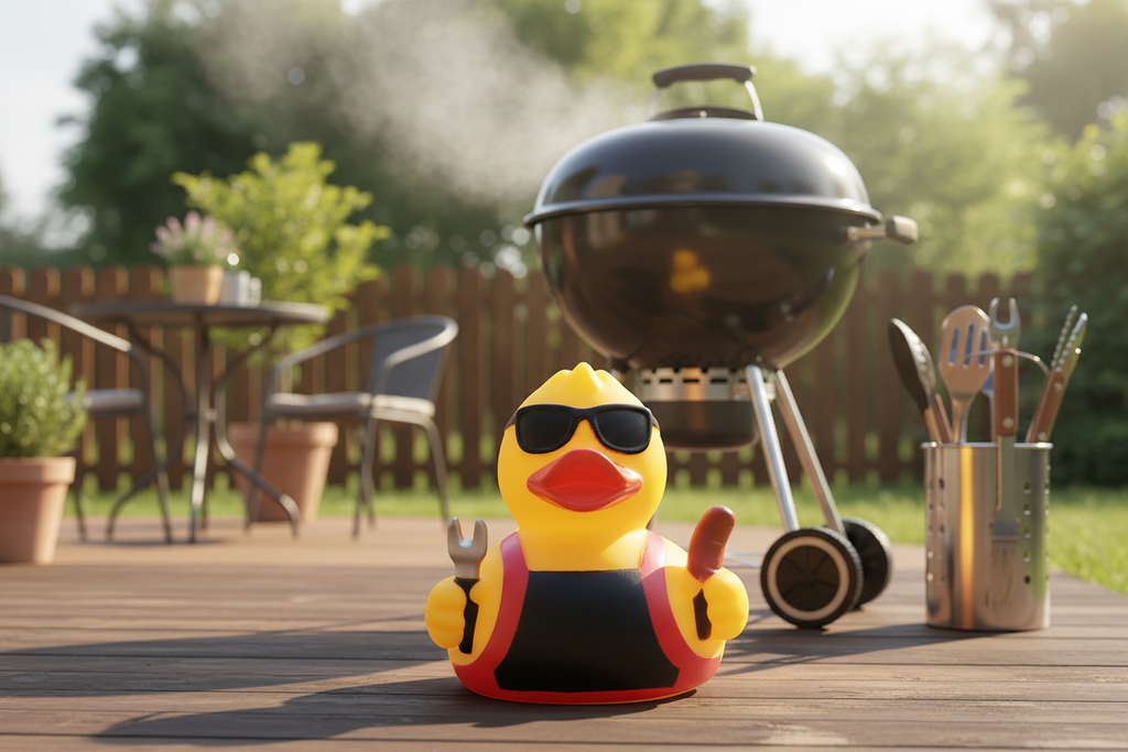 Gegrillte Ente