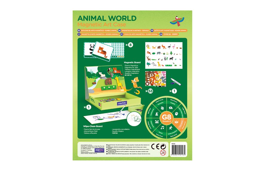 Livre magnétique - Le Monde Animal