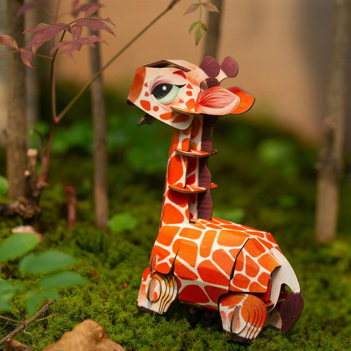 3D-Konstruktionspuzzle - Giraffe