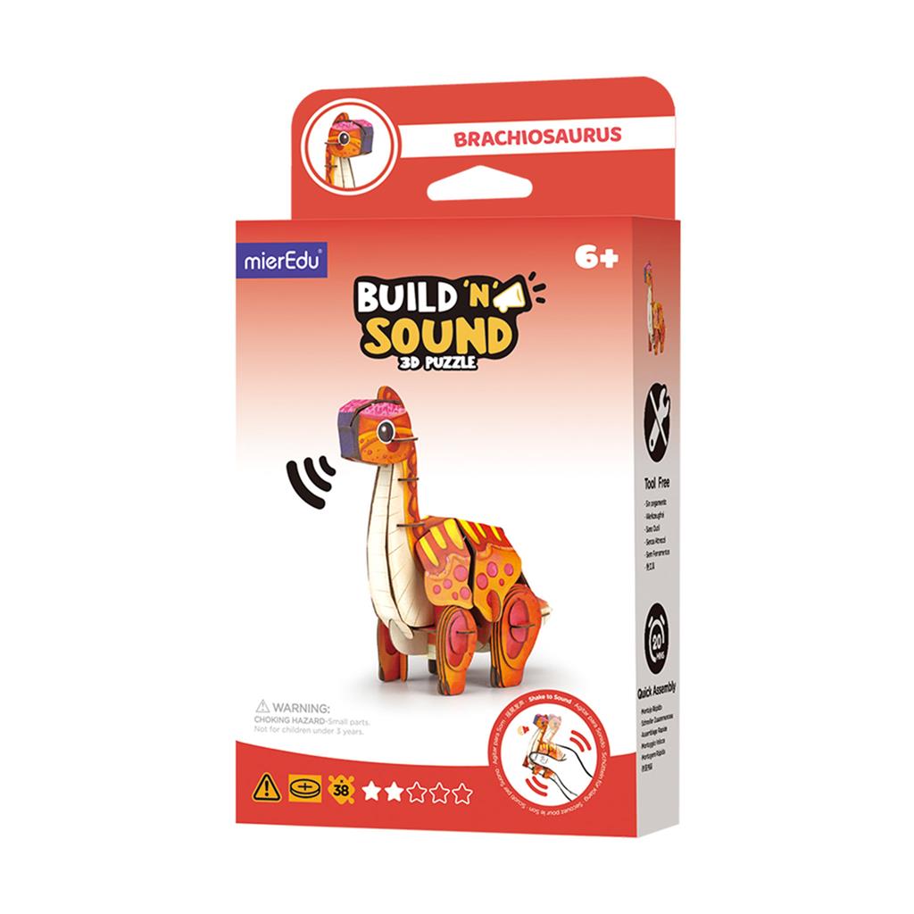 Puzzle 3D Construction - Brachiosaure