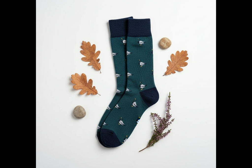 Stockente Socken