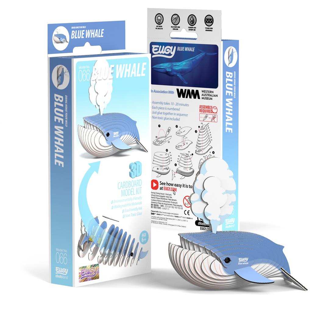 EUGY 3D - Baleine Bleue