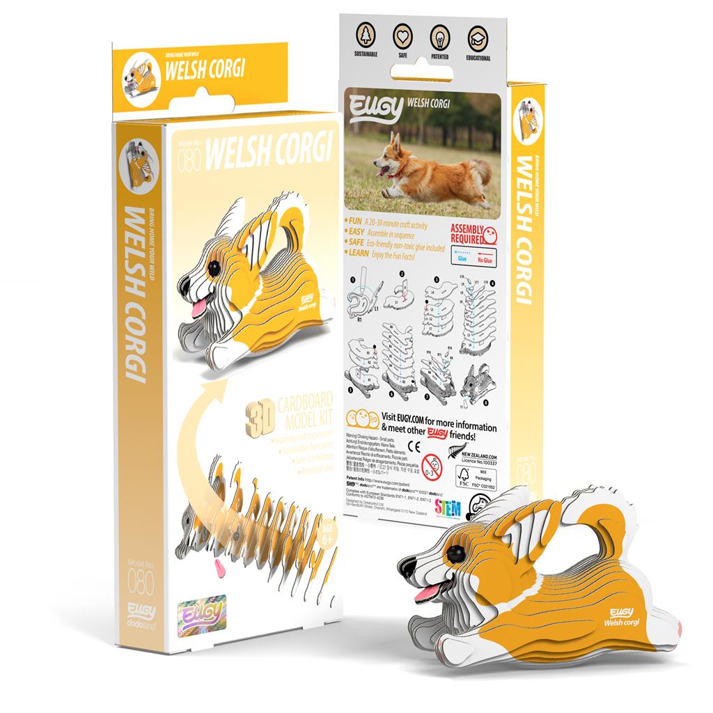 EUGY 3D - Welsh Corgi Chien