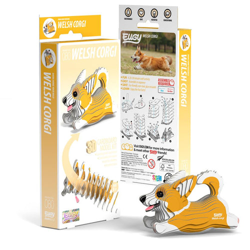 EUGY 3D - Welsh Corgi Chien