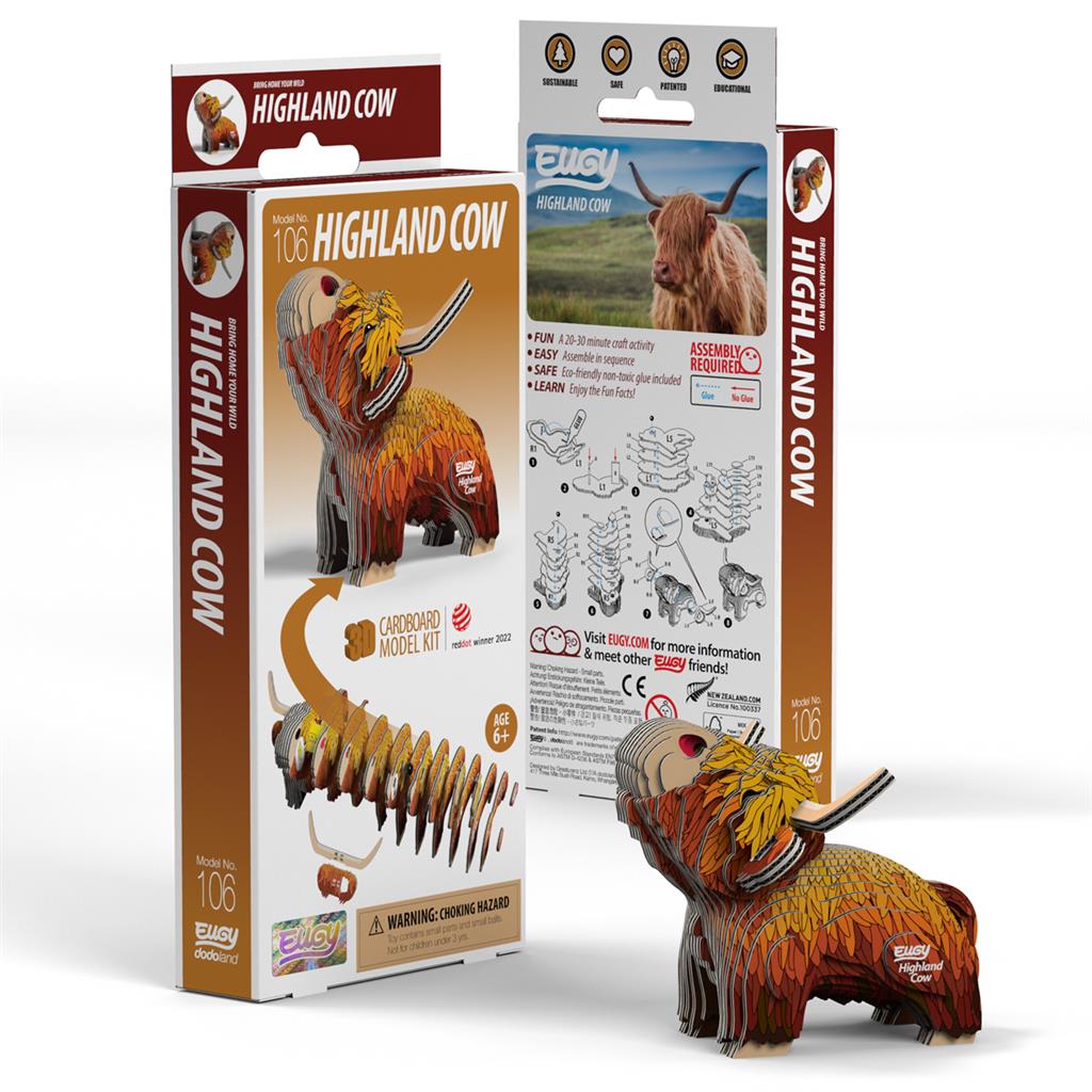EUGY 3D - Vache Highland