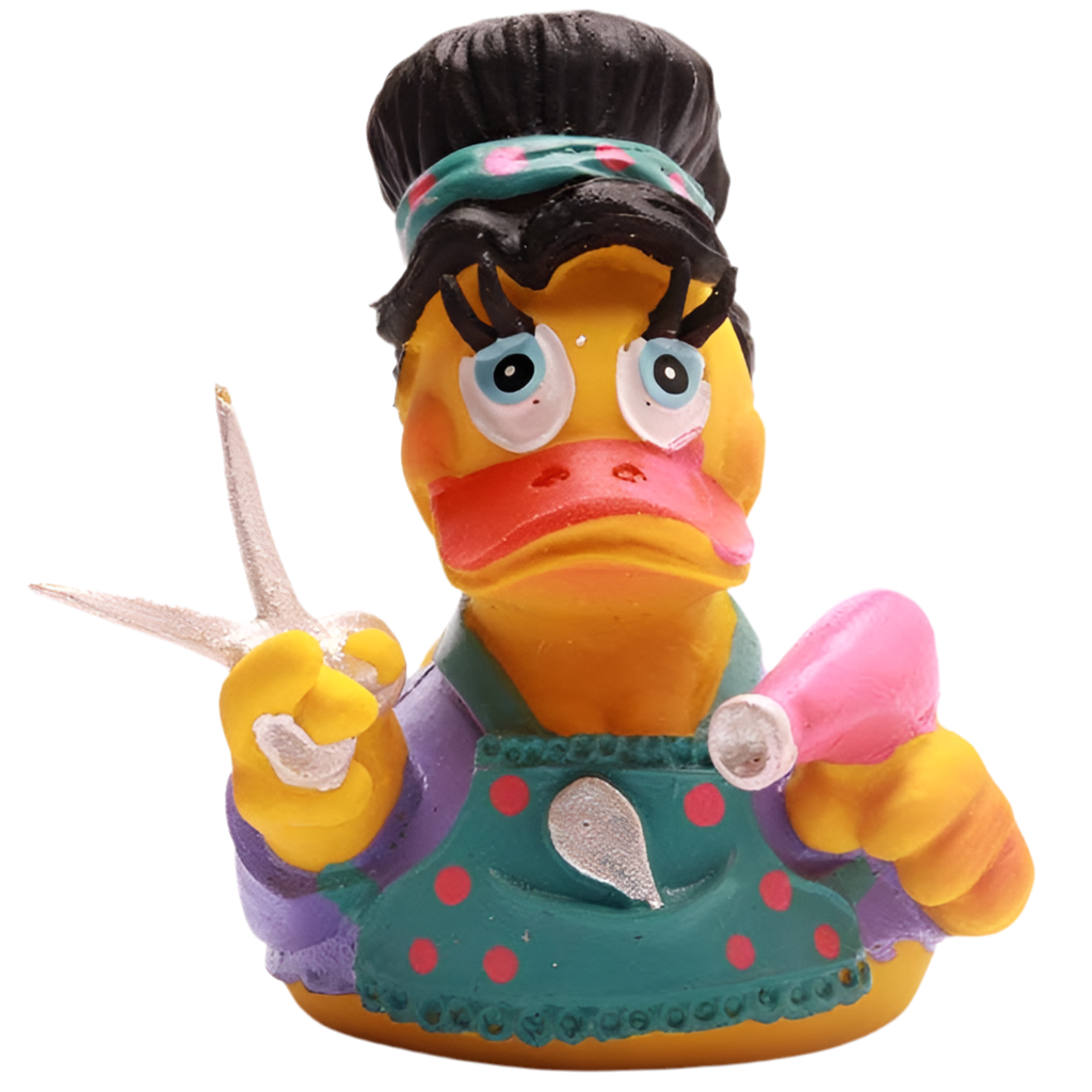 Canard Coiffeuse - Violet