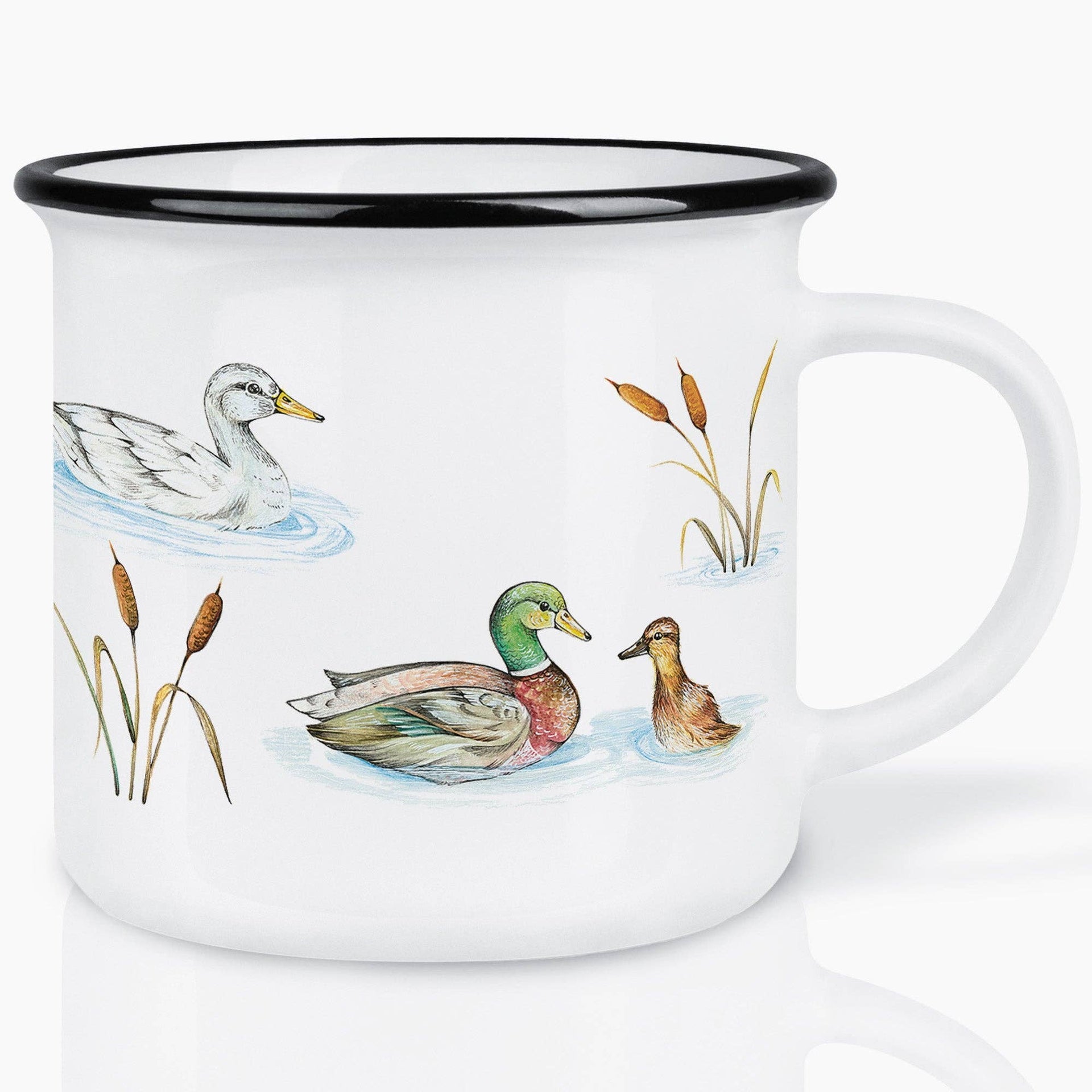 Ceramic mug - Duck pond