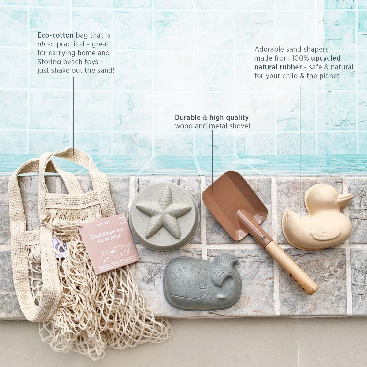 Sand Shaper Trio Play Set