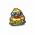 Autocollant Canard « Big Duck Energy »