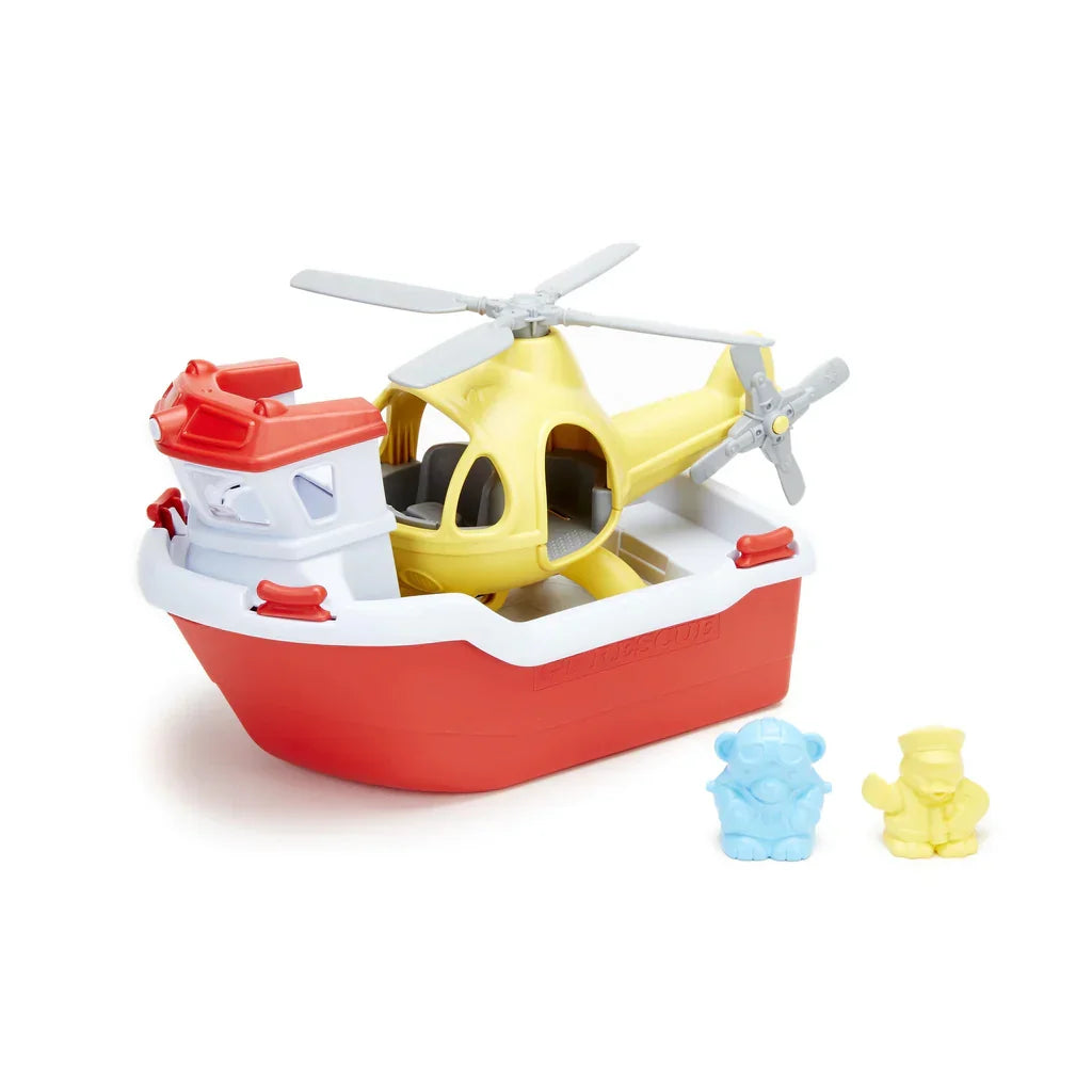 Bateau de Sauvetage et Hélicoptère – vue produit 1