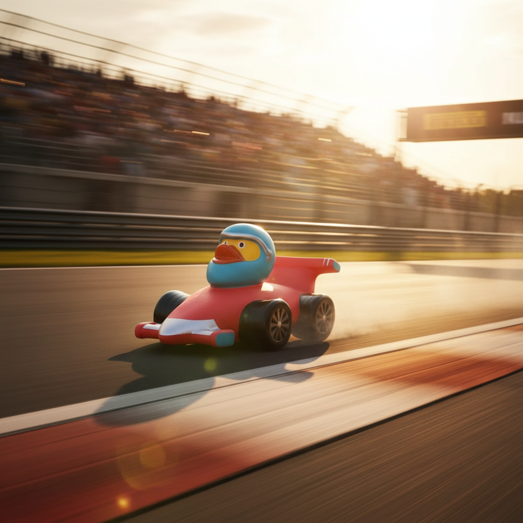 Formula 1 Red Duck