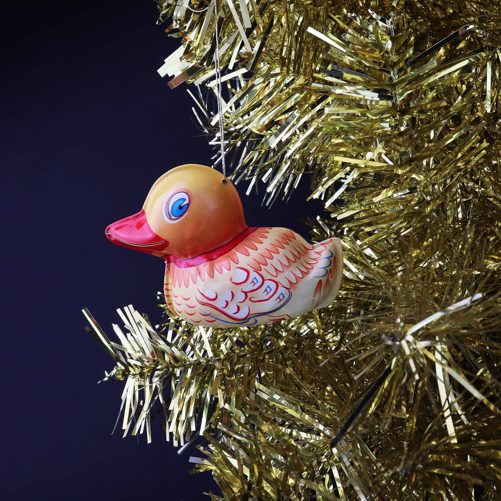 Décoration à suspendre Canard en métal
