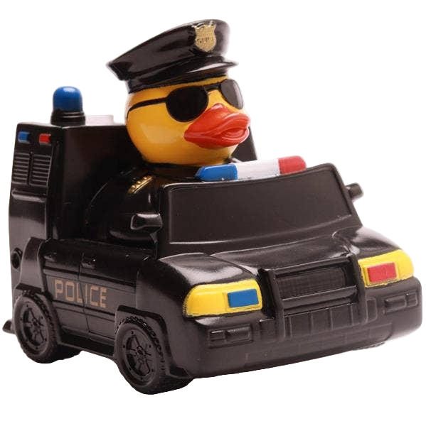 Duck Police Car