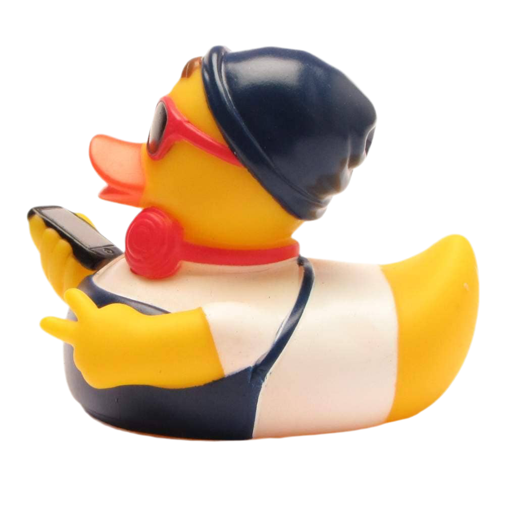 Red Hipster Duck