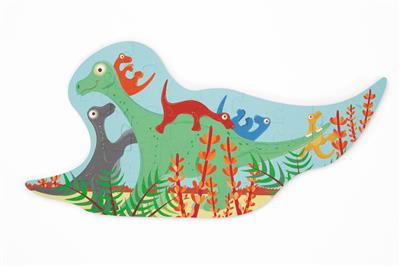 Contour Puzzle - Dinosaure