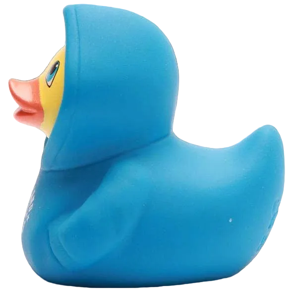 Duck Hoodie Schottland - Blau