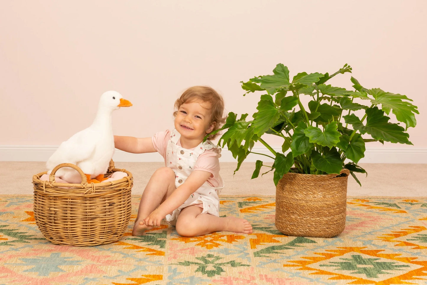 White Duck Plush Toy