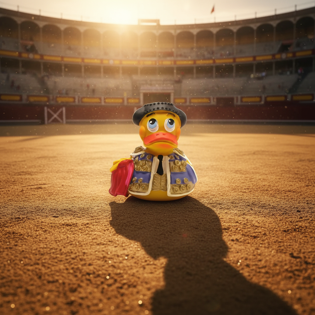 Bullfighter Duck