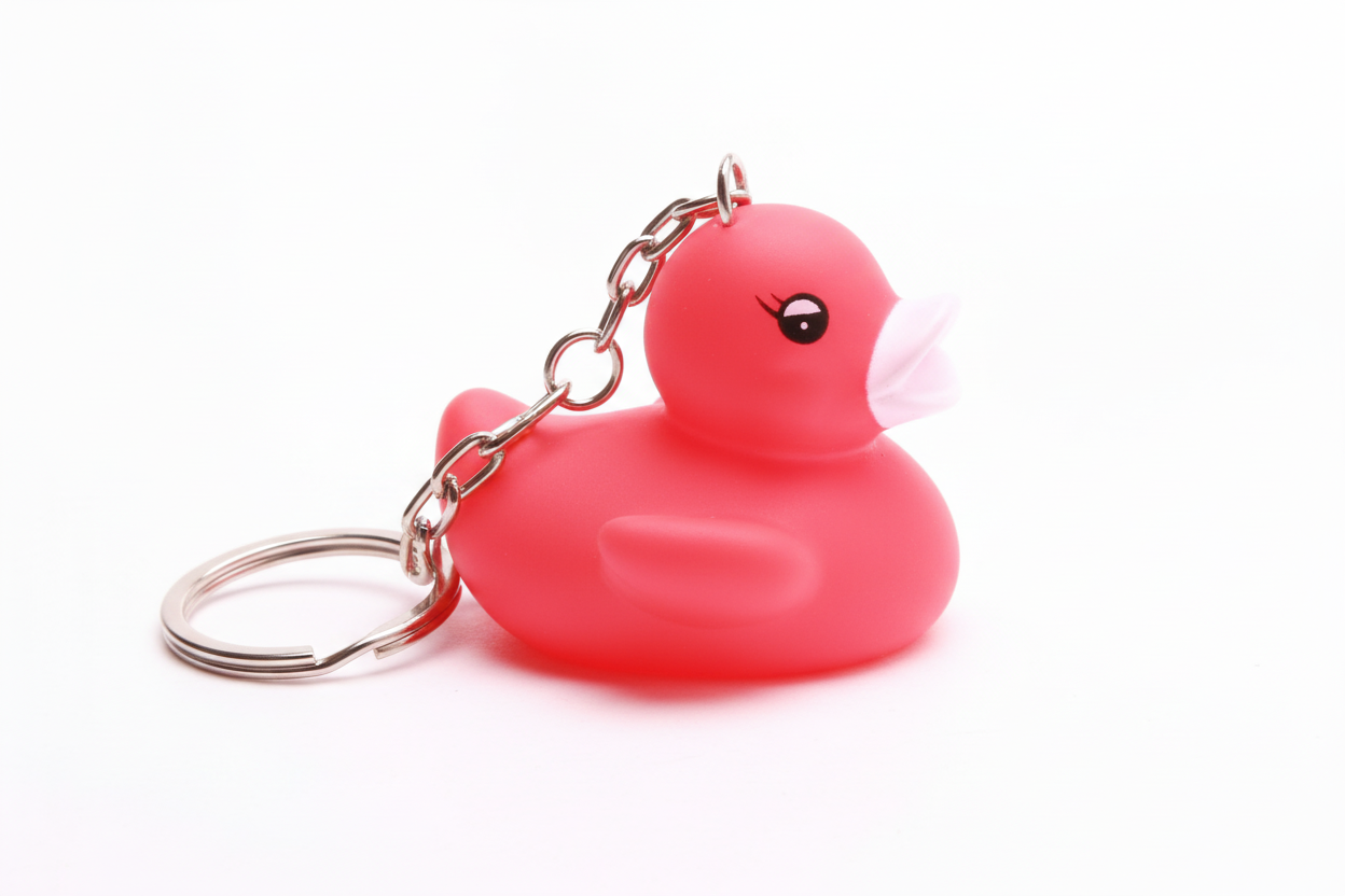 Red Duck Keychain