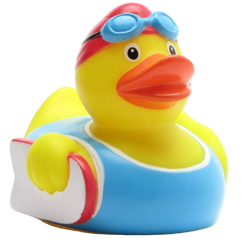 Schwimmende Ente