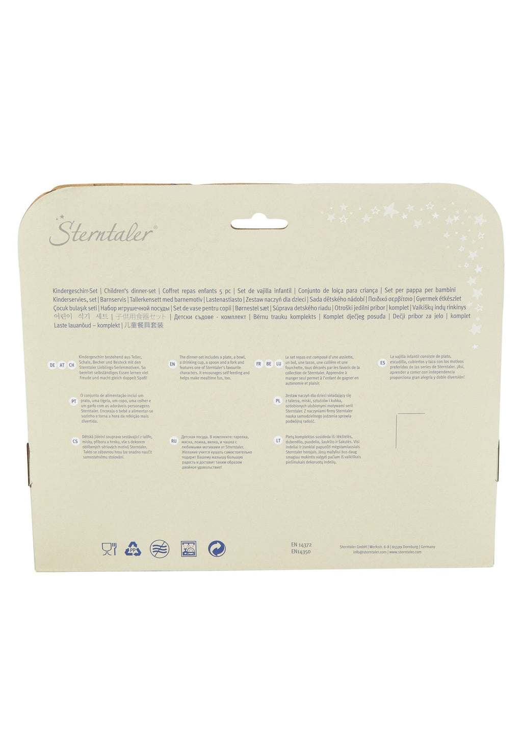 Coffret repas bébé Canard Edda