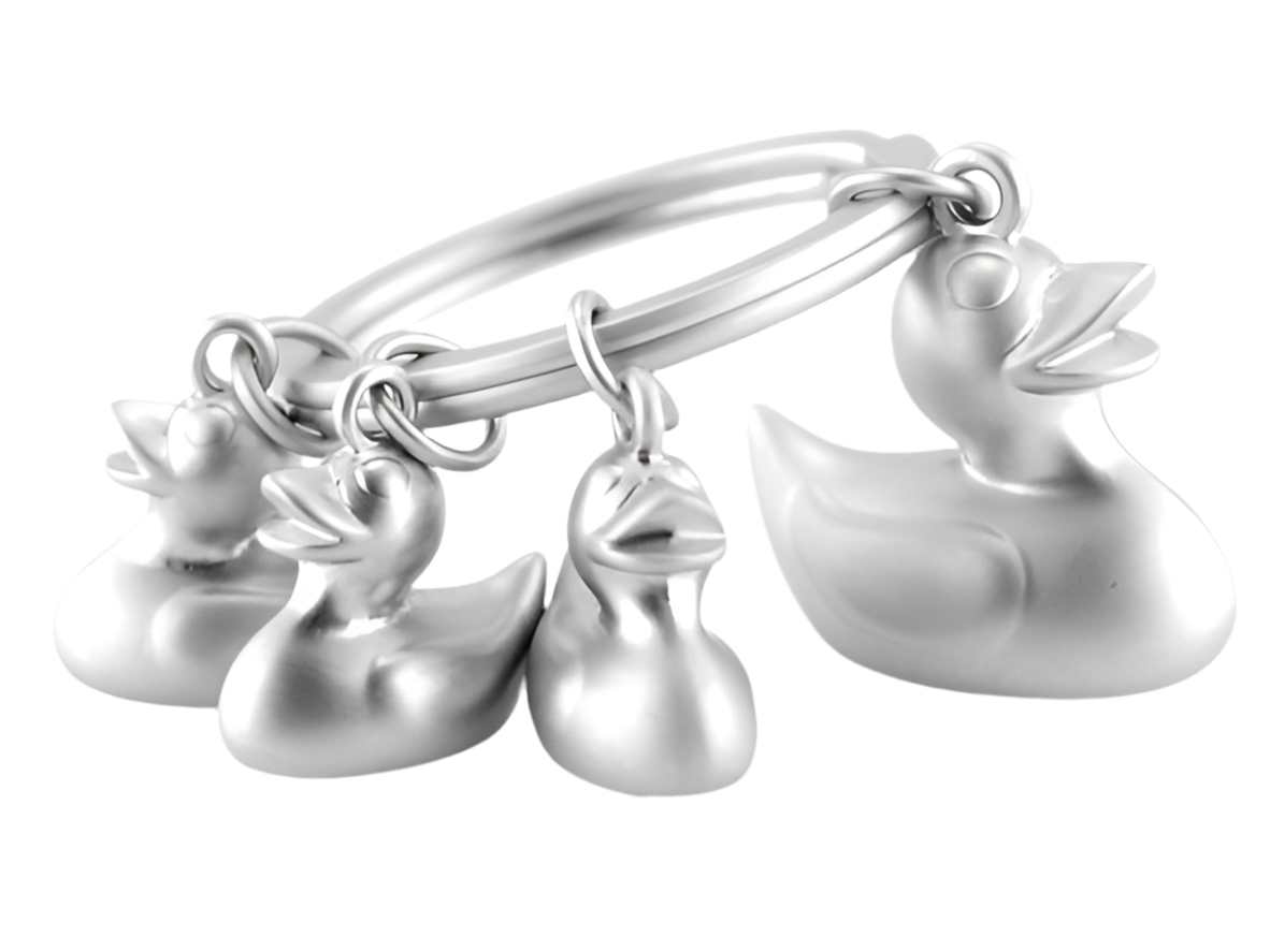 Duck Family Keychain