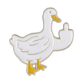 Pin's Canard Blanc Blanc Duck Off