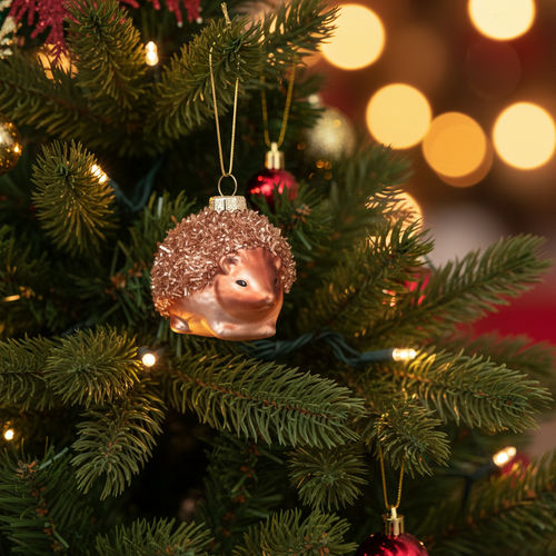 Boule de Noël Hérisson