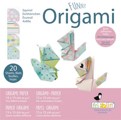 Funny Origami - écureuil