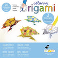 Coloring Origami - Tortoise