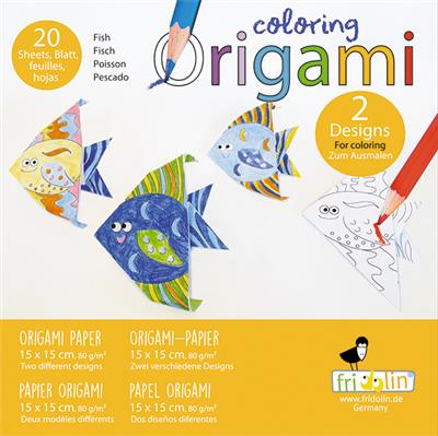 Coloring Origami - Poisson