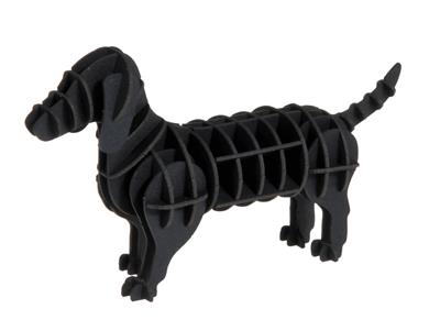 Modèle En Papier 3D - Teckel
