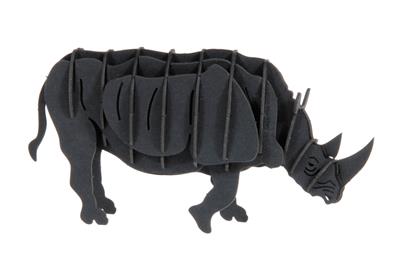 Modèle En Papier 3D - Rhinocéros