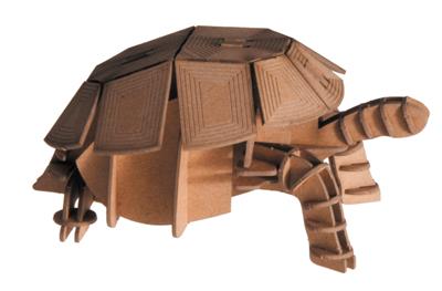 Modèle En Papier 3D - Tortue