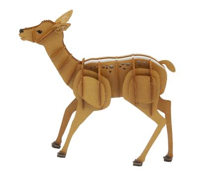 Modèle En Papier 3D - Faon